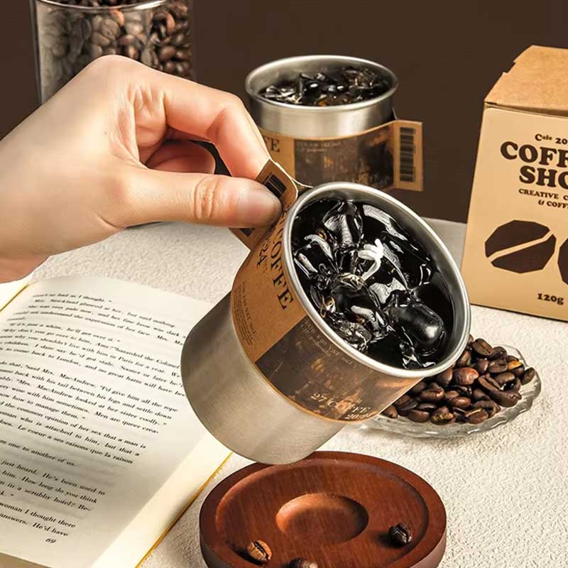 Espresso Scented Candle Gift Box – Coffee Lover Edition