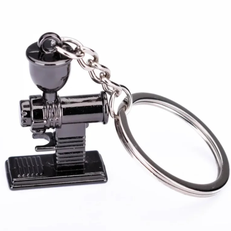 Coffee Grinder Keyring – Miniature Barista Accessory for Coffee Enthusiasts