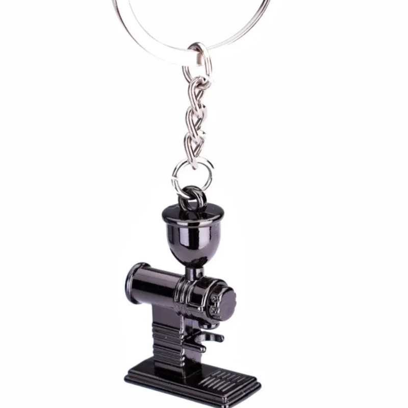 Coffee Grinder Keyring – Miniature Barista Accessory for Coffee Enthusiasts
