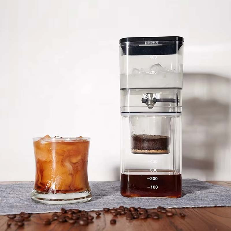 Cold Brew Iced Coffee Maker – Mini Portable Dutch Style Coffee Brewer for Home and Commercial Use