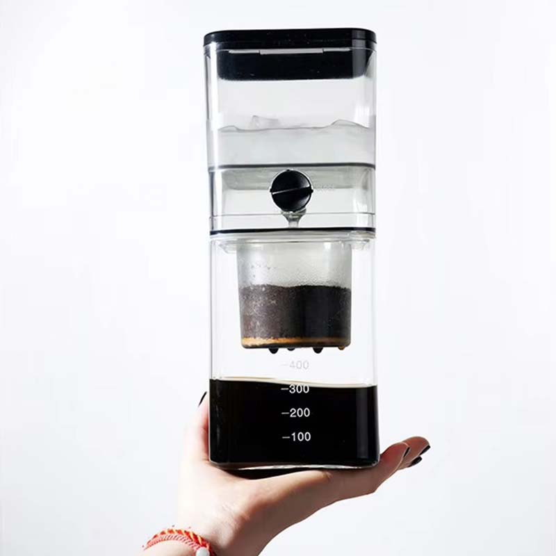 Cold Brew Iced Coffee Maker – Mini Portable Dutch Style Coffee Brewer for Home and Commercial Use