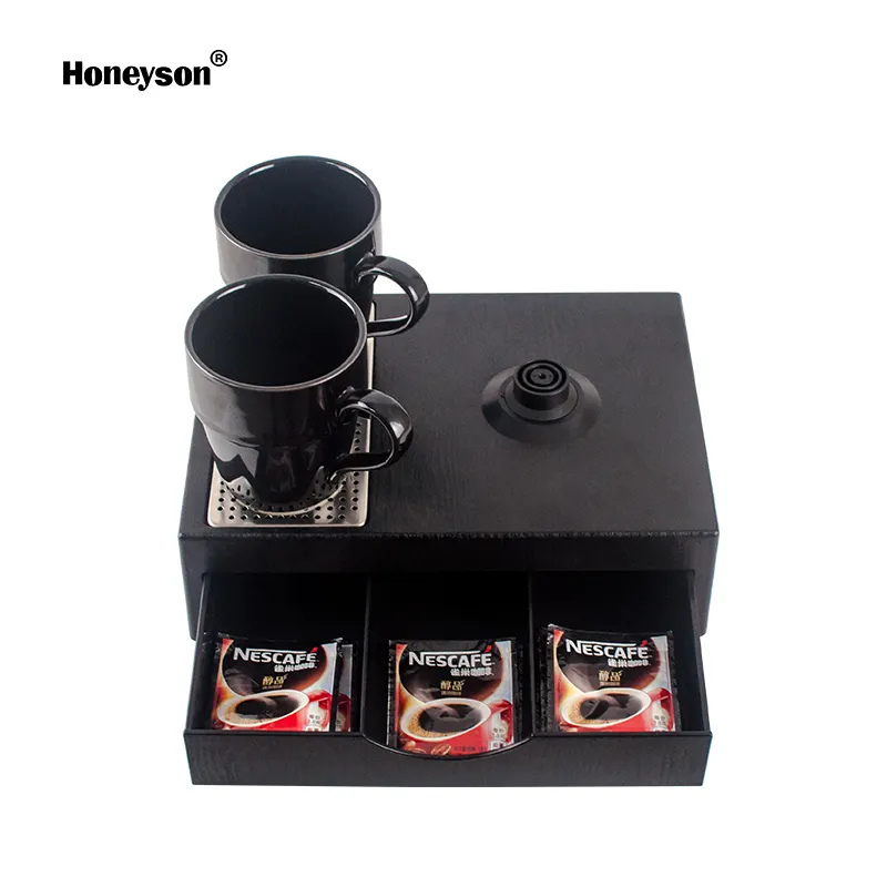 Commercial Hotel Electric Kettle - 600ml Capacity with Convenient Tray & Drawer