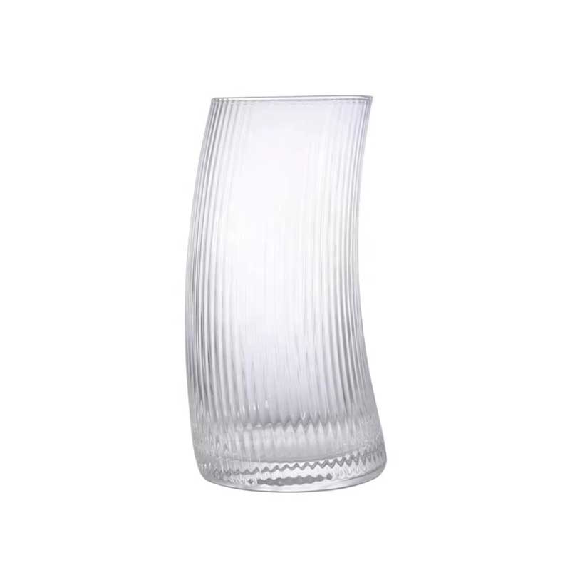Creative Crescent Moon Shaped Glass Cup – Unique Drinking Glass for Cocktails and Juice