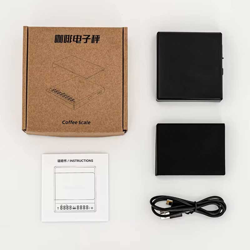 Premium Mini Digital Coffee Scale with Tray