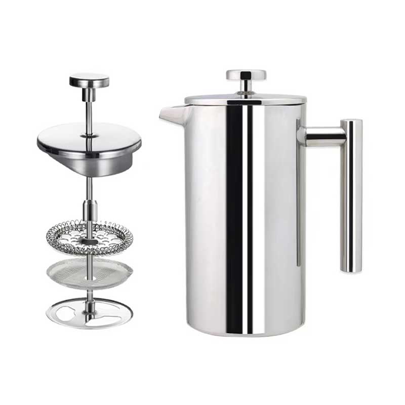 Double Wall Stainless Steel French Press - 350ml