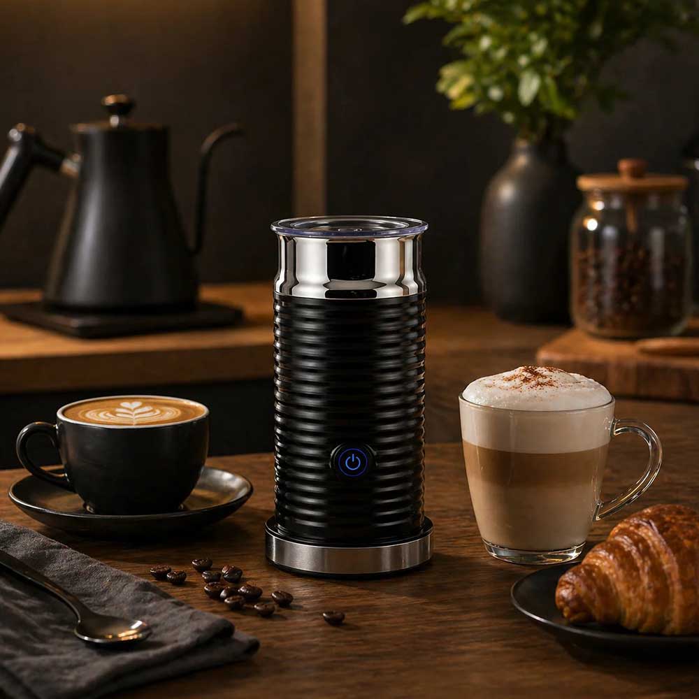 Automatic Milk Frother & Warmer – Hot & Cold Foam