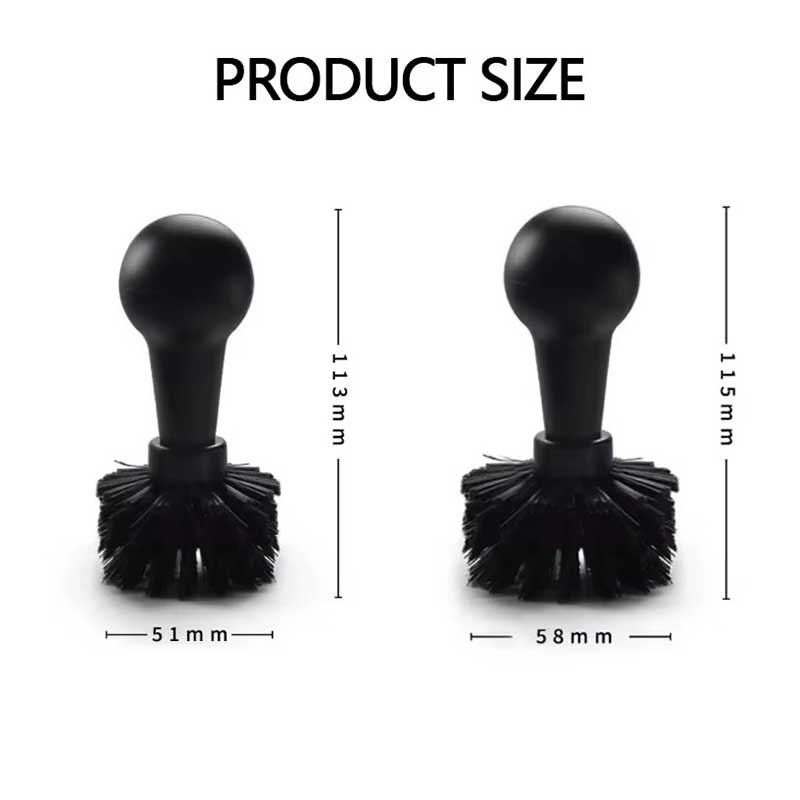 Black Espresso Cleaning Brush