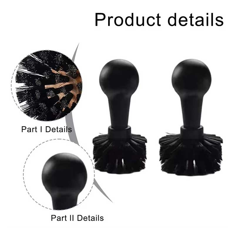 Black Espresso Cleaning Brush