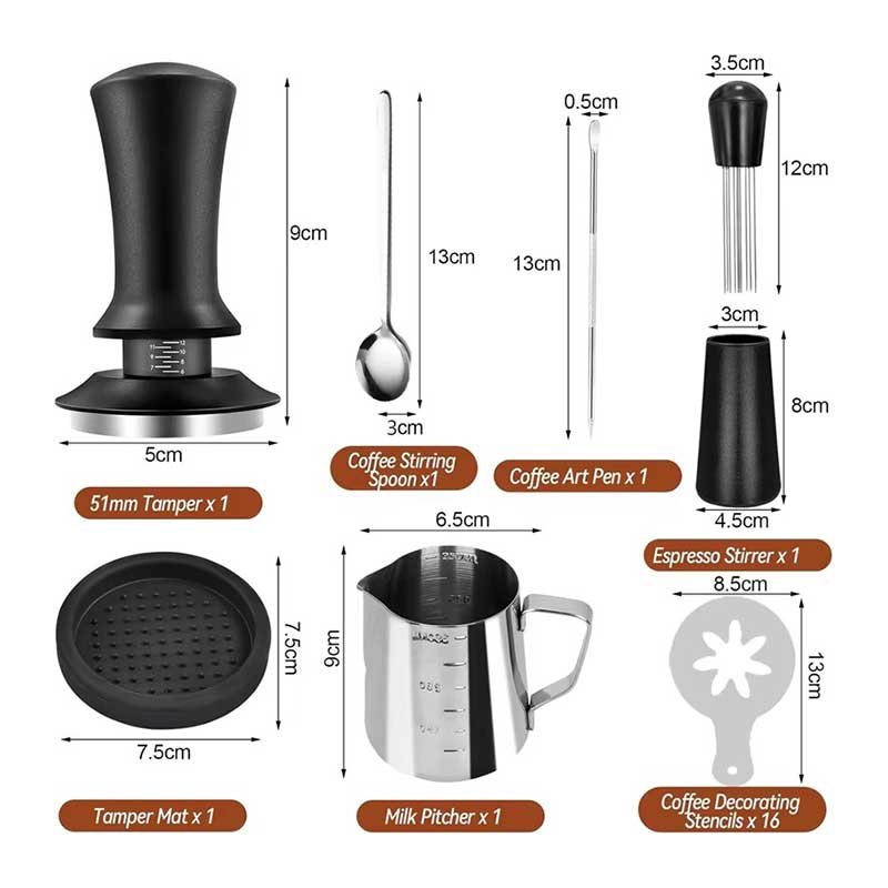 Espresso Tamper Set 51mm - Starter Kit Coffee&Co.