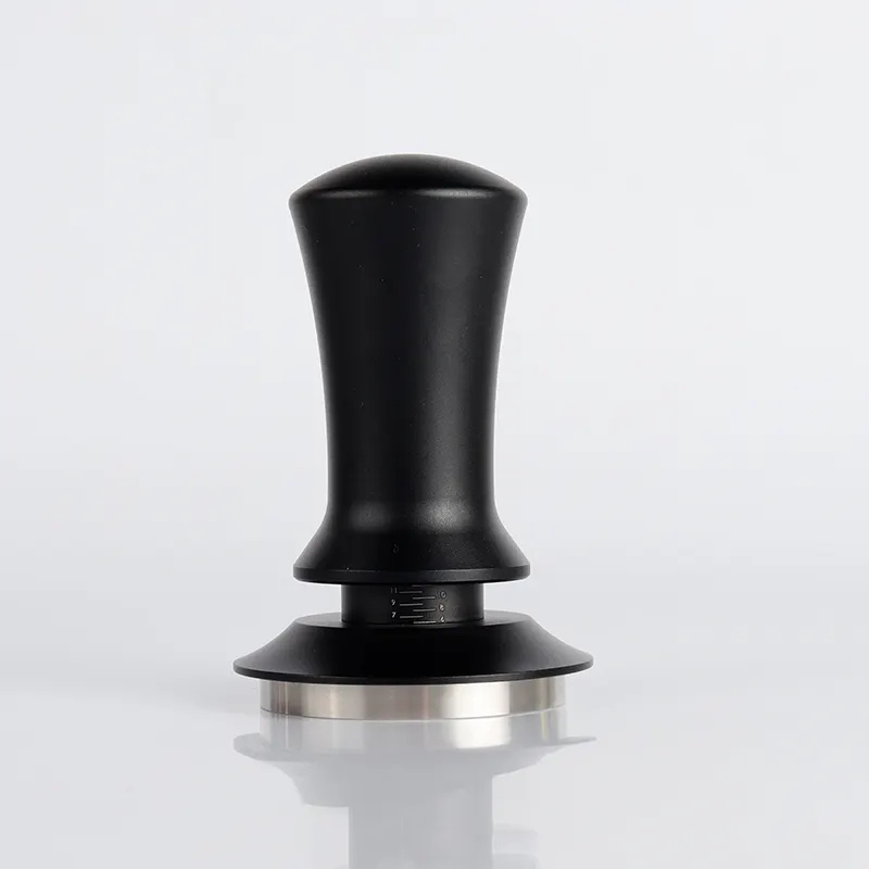 Espresso Coffee High-end Tamper – 51mm Stainless Steel Base with Leveling Distributor