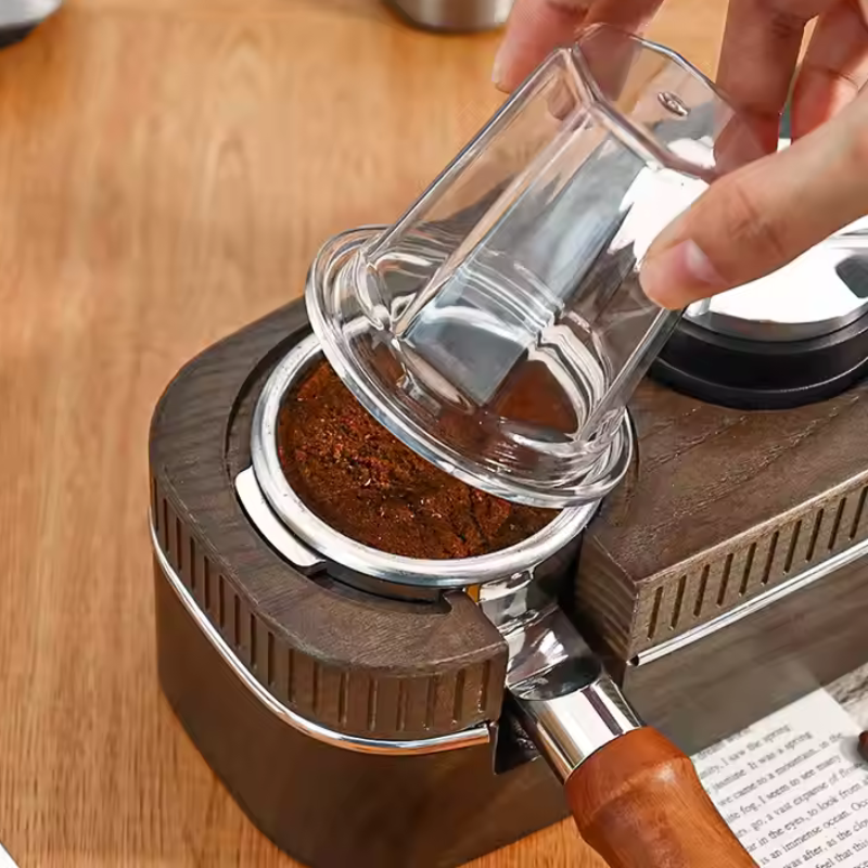 Espresso Dosing Cup – 51mm/58mm Coffee Powder Cup Made of Durable Plastic