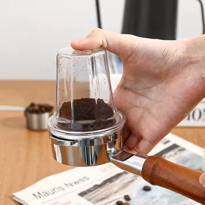 Espresso Dosing Cup – 51mm/58mm Coffee Powder Cup Made of Durable Plastic