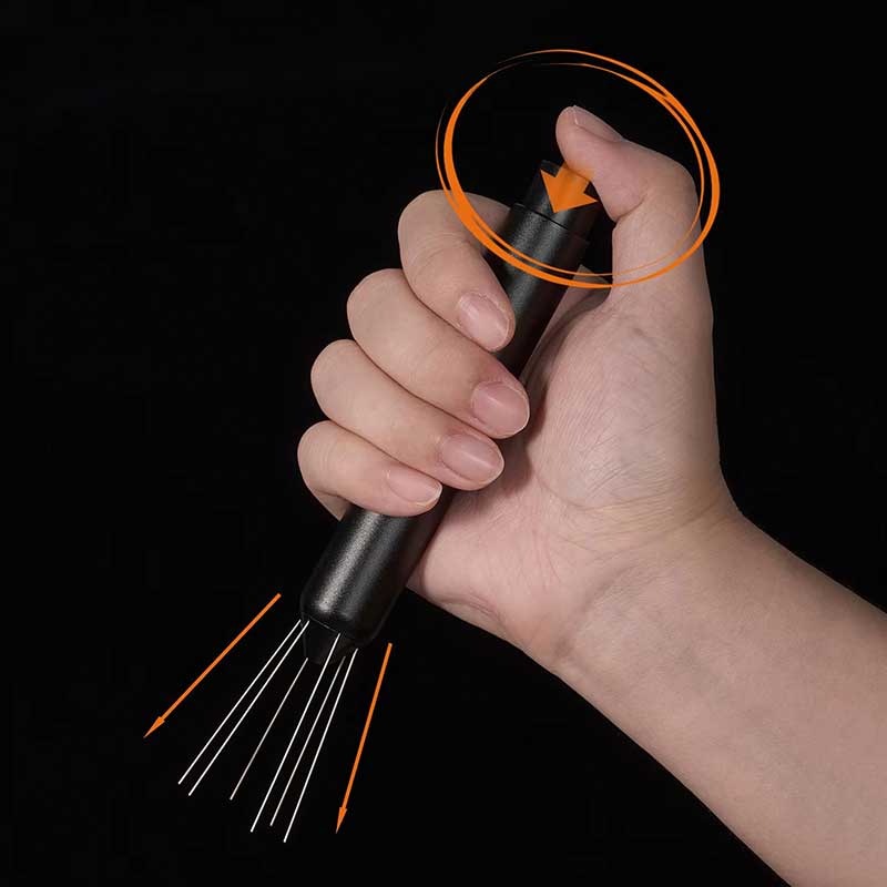 Flick WDT Espresso Distribution Tool – 6 Needle