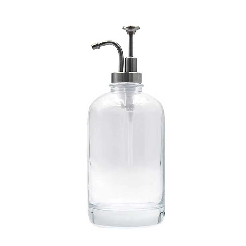 Glass Coffee Syrup Bottle with Pump Dispenser Coffee&Co.