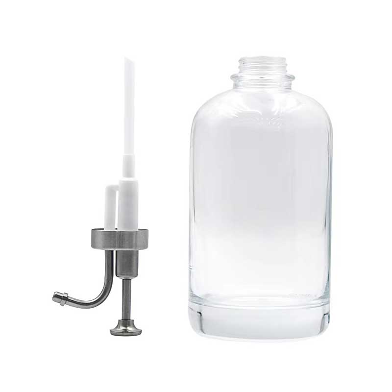 Glass Coffee Syrup Bottle with Pump Dispenser Coffee&Co.