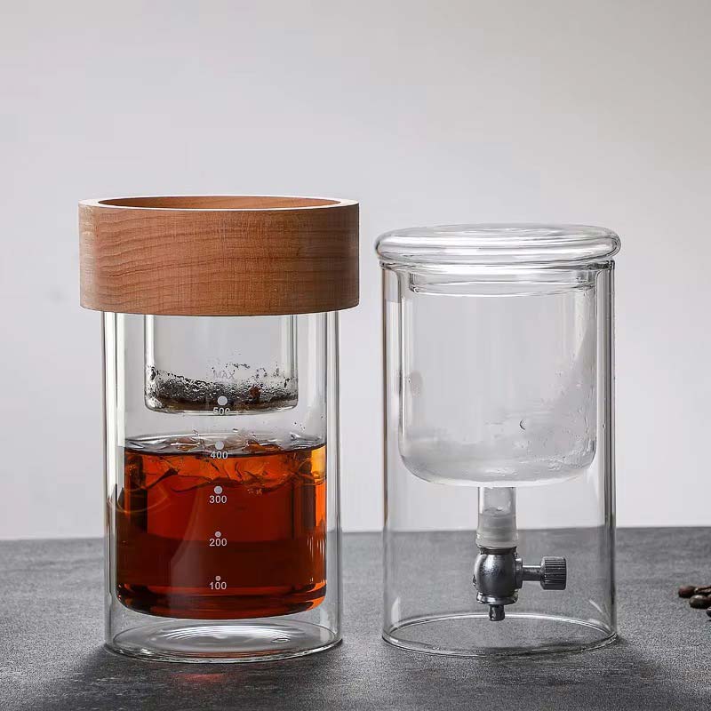 Glass Cold Brew Coffee Maker – Ice Dripper for Smooth and Refreshing Coffee