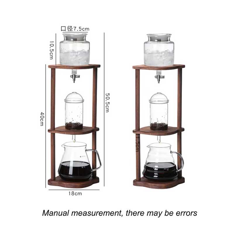 Glass Cold Brew Drip Coffee Tower