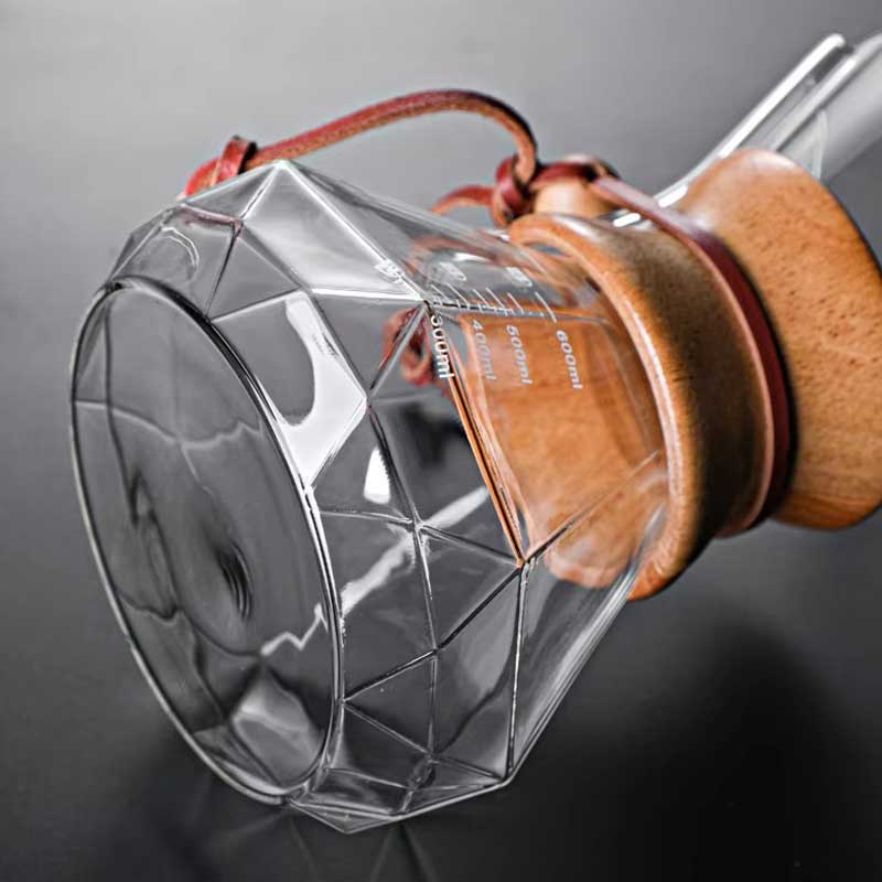 Glass Pour Over Coffee Maker Set - Chemex Style