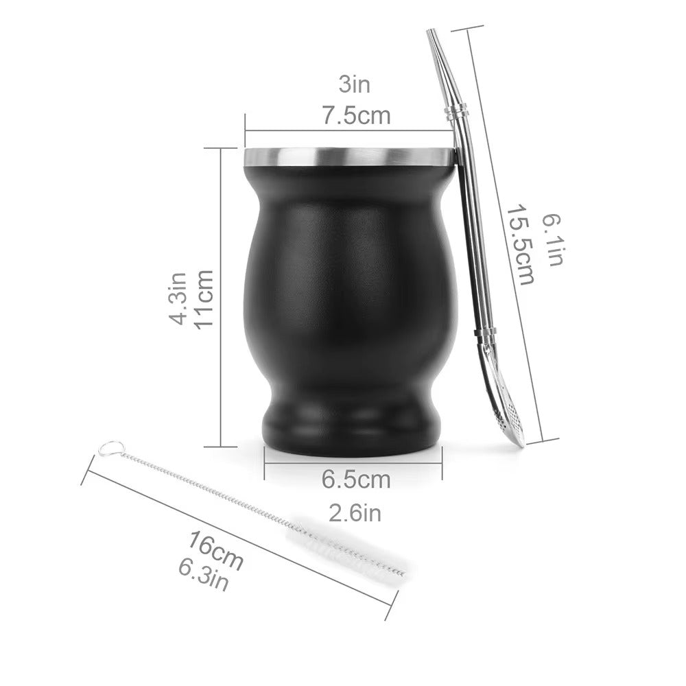 Insulated Mate Cup – Wood-style Finish