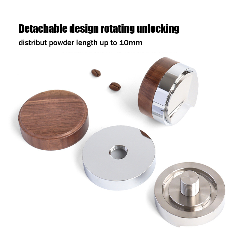 Walnut Wood Espresso Distributor