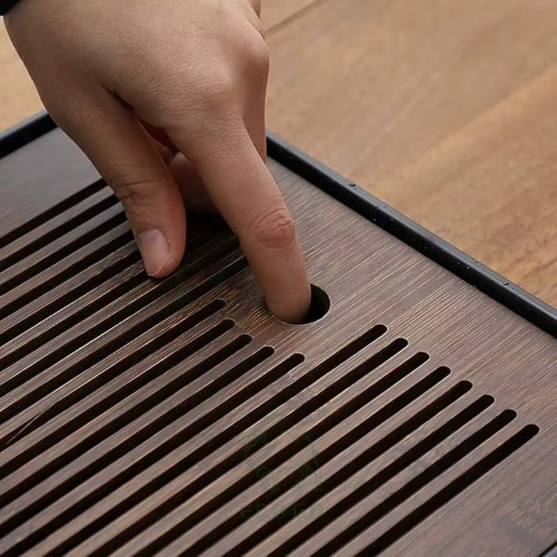 Bamboo Gongfu Tea Tray for Tea Ceremony Coffee&Co.