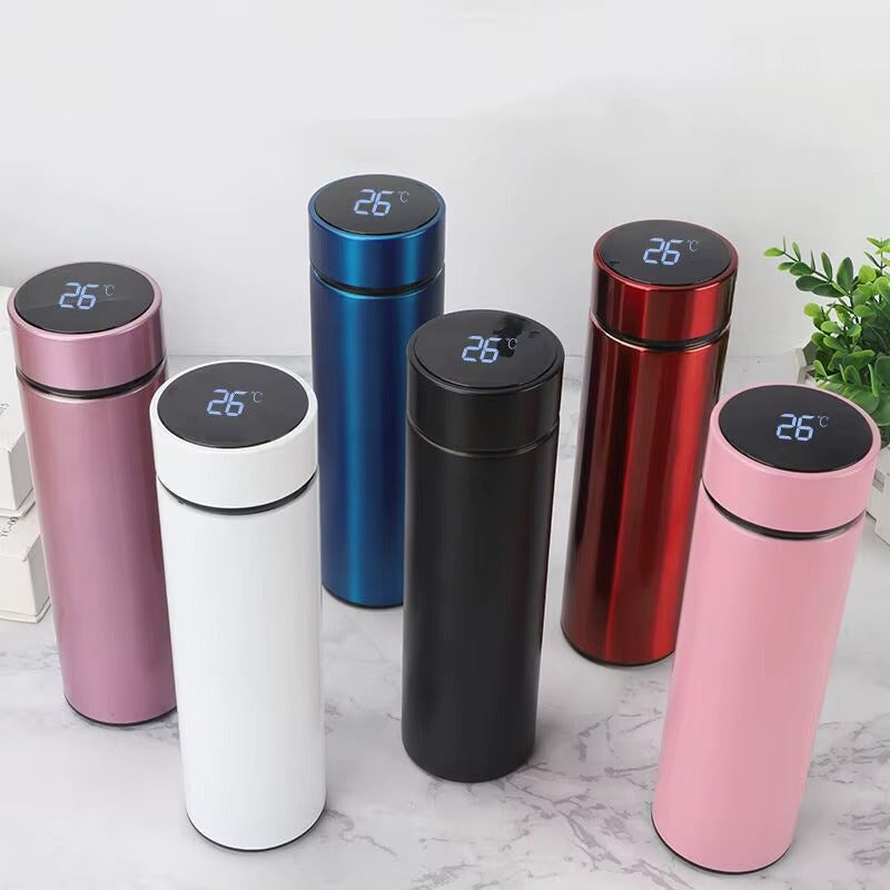 Smart LED Temperature Display Thermos Flask – 500ml Stainless Steel