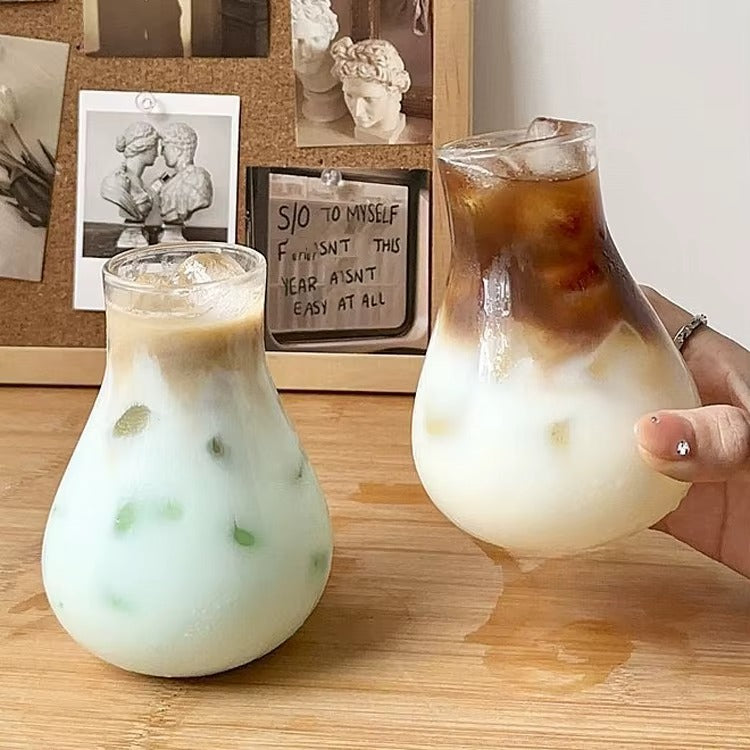 400ml Bubble Glass Coffee Mugs - Set of 2 Coffee&Co.