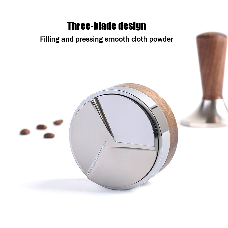 Walnut Wood Espresso Distributor