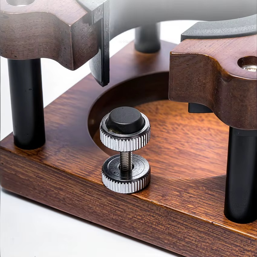 Barista Tamper Stand – Espresso Base Rack with Wooden Holder 51/54/58mm