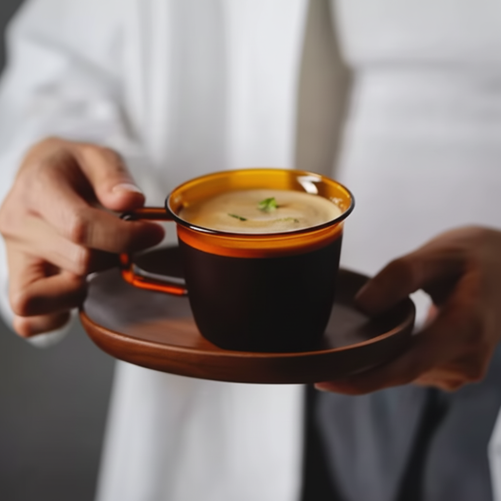 Crysal Series 220ml Colorful Glass Cups with Handle – Set of 2