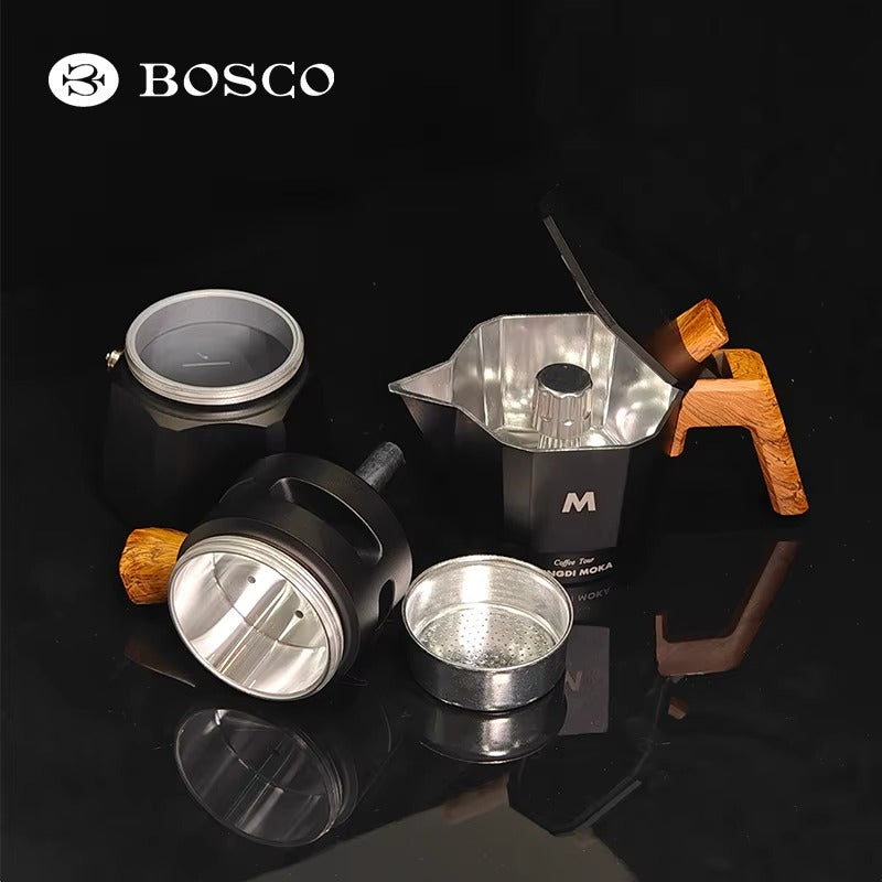 Upgraded Italian Style Moka Pot | 120ml - 2 Cups