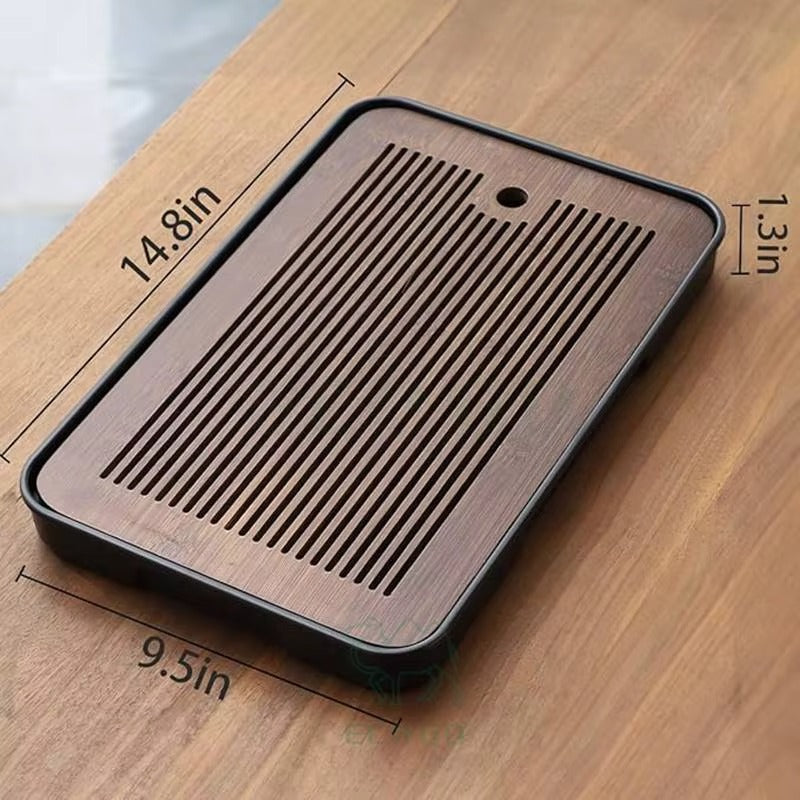 Bamboo Gongfu Tea Tray for Tea Ceremony Coffee&Co.