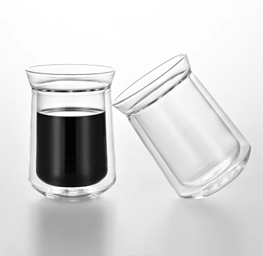 300ml Borosilicate Glass Cup for Latte & Cappuccino