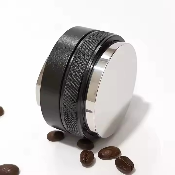 Barista Espresso Distributor – 51 & 58mm Adjustable Coffee Tamper for Precision Tamping