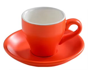 Italian Espresso Cup Set – Assorted Colors - Set of 4