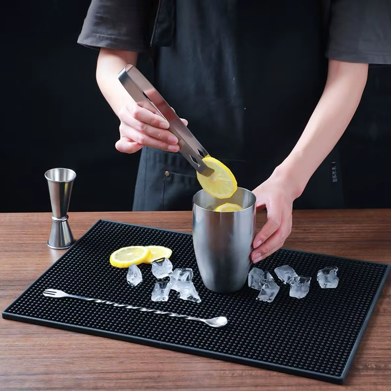 Silicone Bar Mat – Anti-Slip Coffee Bar Spill Mat (2 Sizes)