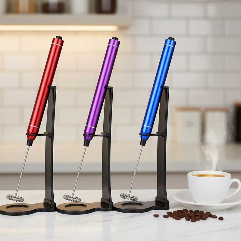 Handheld Milk Frother – Battery Powered for Coffee & Latte