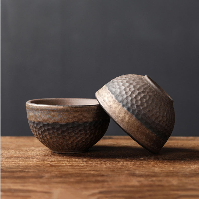 Japandi Stoneware Tea Set with Teapot & 2 Cups