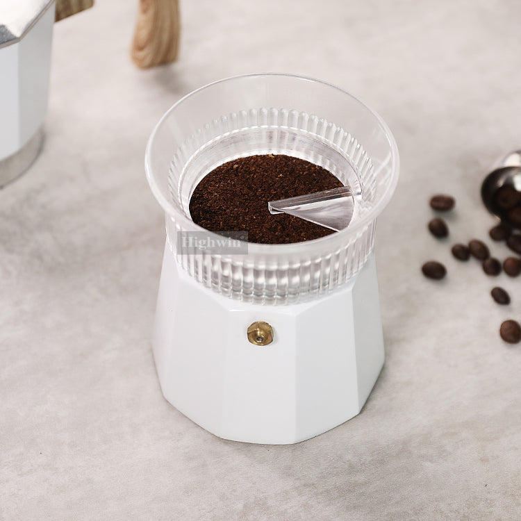 Moka Pot Coffee Dosing Funnel – 3 Cup & 6 Cup