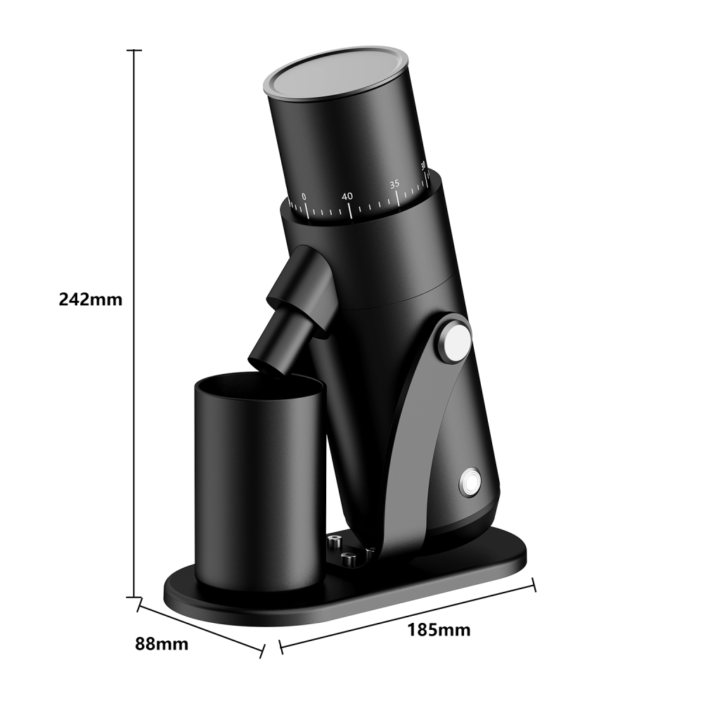 GD-3431 Electric Coffee Grinder – 38mm 5-Star Conical Burrs, 60 Grind Settings