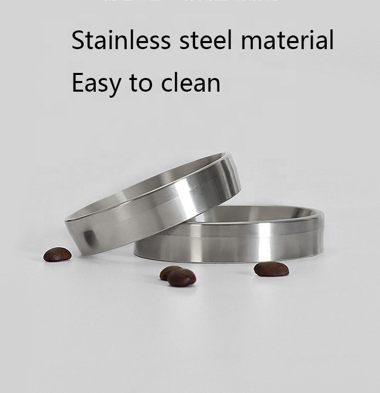 Magnetic Stainless Steel Espresso Dosing Funnel – 51mm, 53mm & 58mm