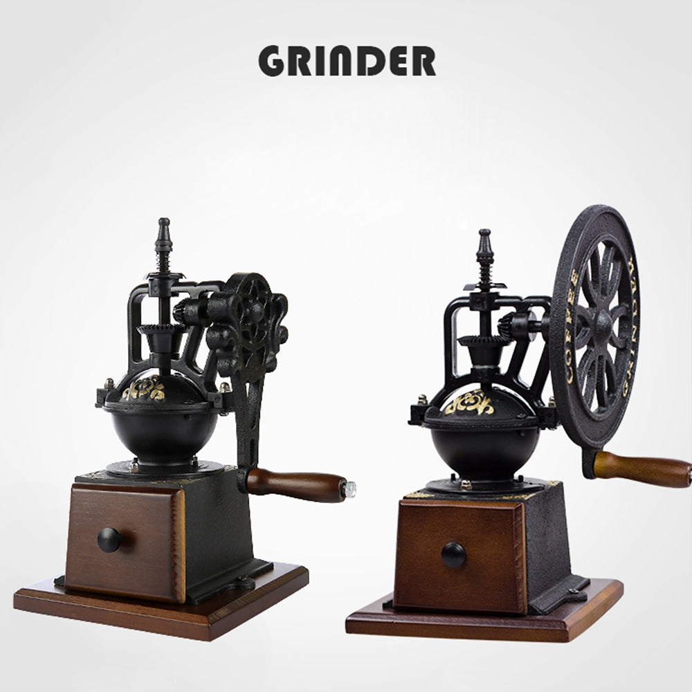 Retro Classic Manual Coffee Grinder - Vintage-inspired