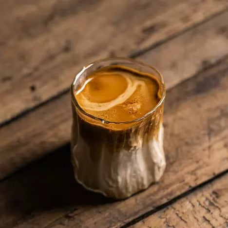 300ml Tree-Shaped Glass Cups Set of 2