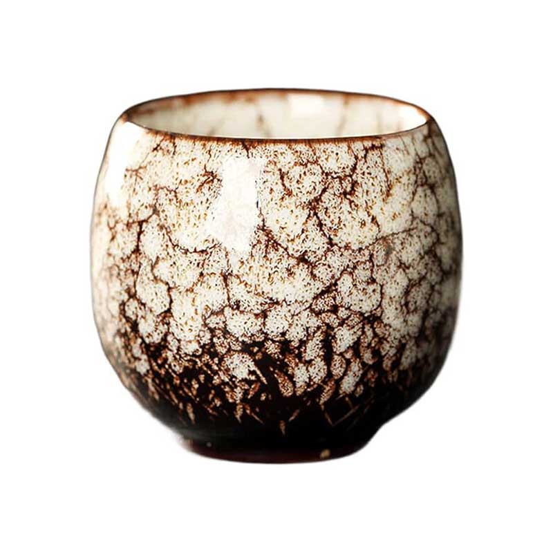 Ceramic Mug – Reusable Pottery Tea Cup for Coffee and Espresso in Japandi Design Style