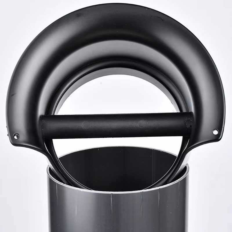 Large Capacity Espresso Tall Knock Box Bin