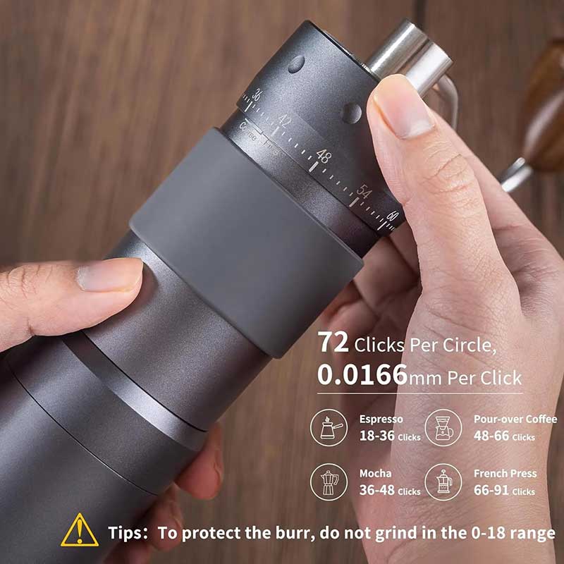 R50 Pro Manual Grinder with Magnetic Catch Cup