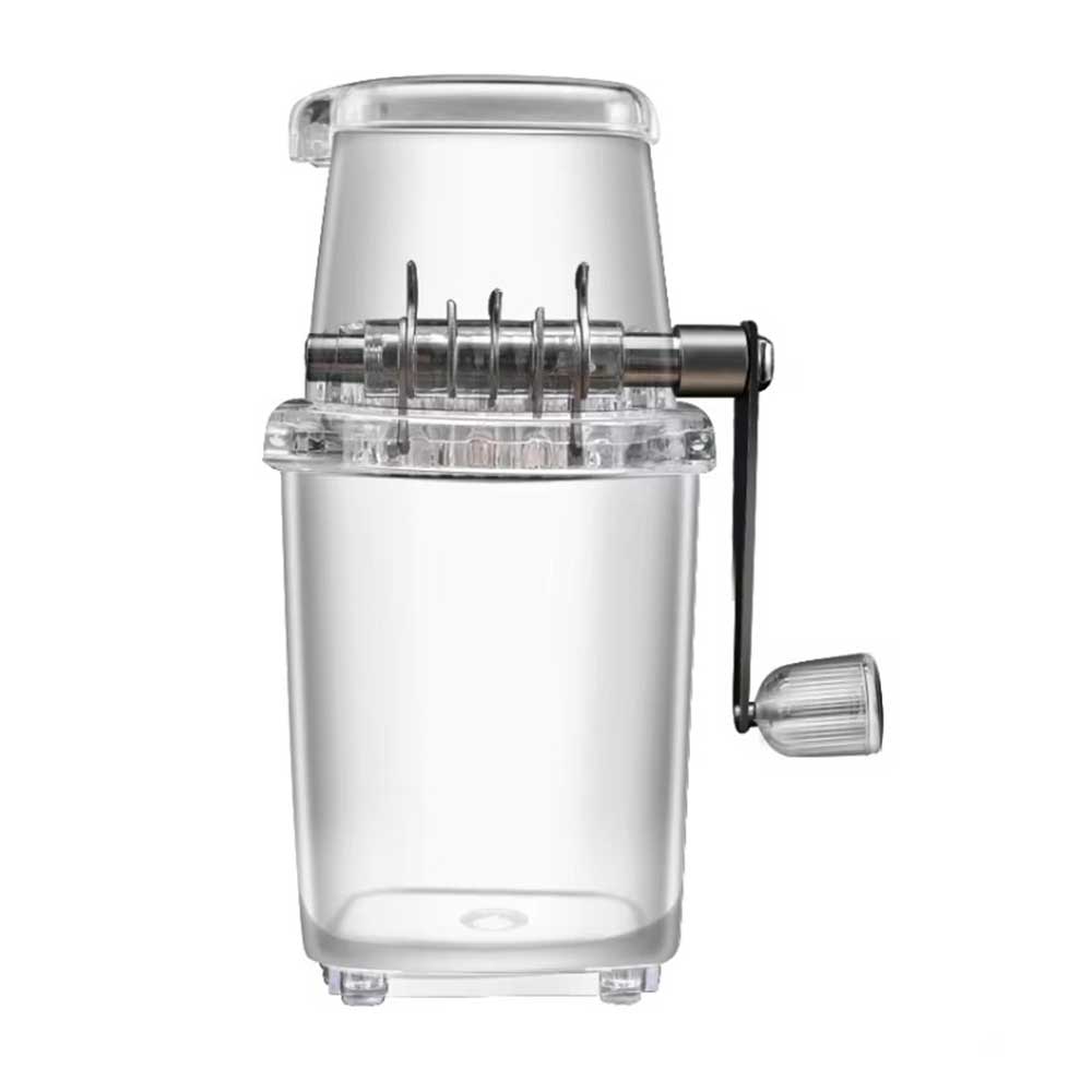 Manual Hand-Crank Ice Crusher Machine (2L Capacity)