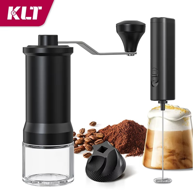 Manual Coffee Bean Grinder – Mini Hand Crank Mill for Home Brewing