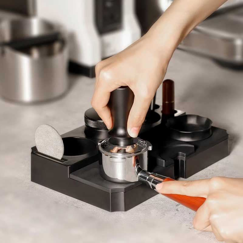 Multifunction Espresso Tamping Station