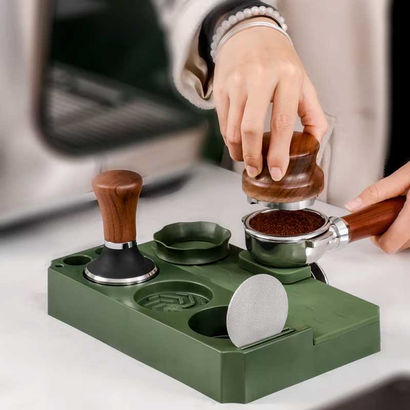 Multifunction Espresso Tamping Station